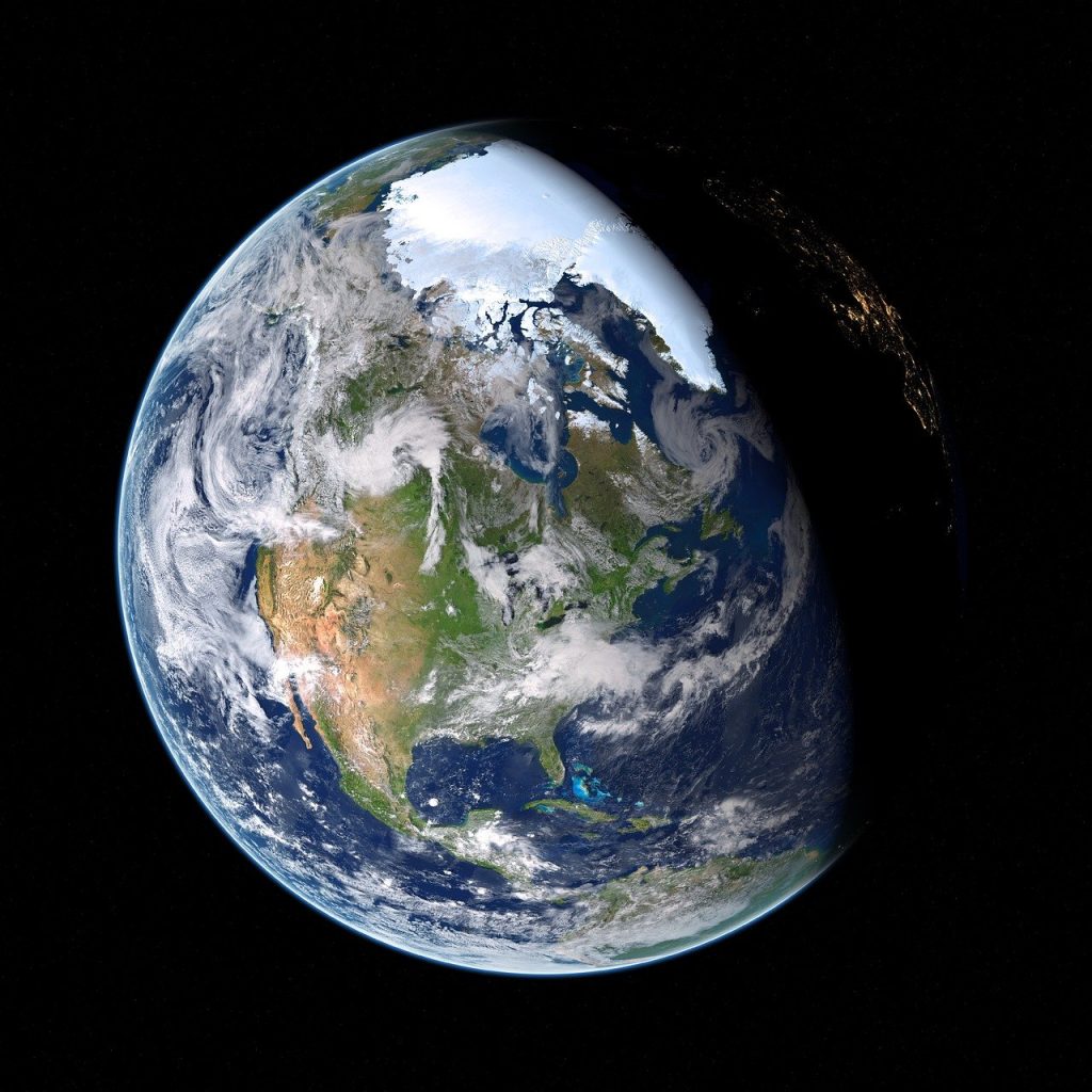 Earth from outer space